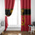 Custom Angola Football Window Curtain Avante Palancas Negras