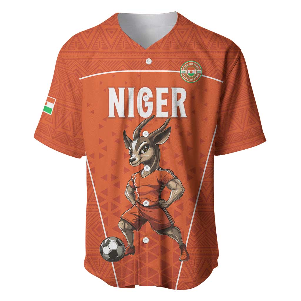 Custom Niger Football Baseball Jersey Allez les Menas On Va Gagner