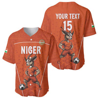 Custom Niger Football Baseball Jersey Allez les Menas On Va Gagner
