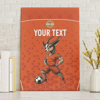 Custom Niger Football Canvas Wall Art Allez les Menas On Va Gagner