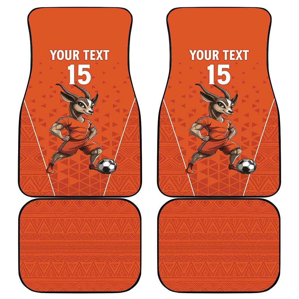 Custom Niger Football Car Mats Allez les Menas On Va Gagner