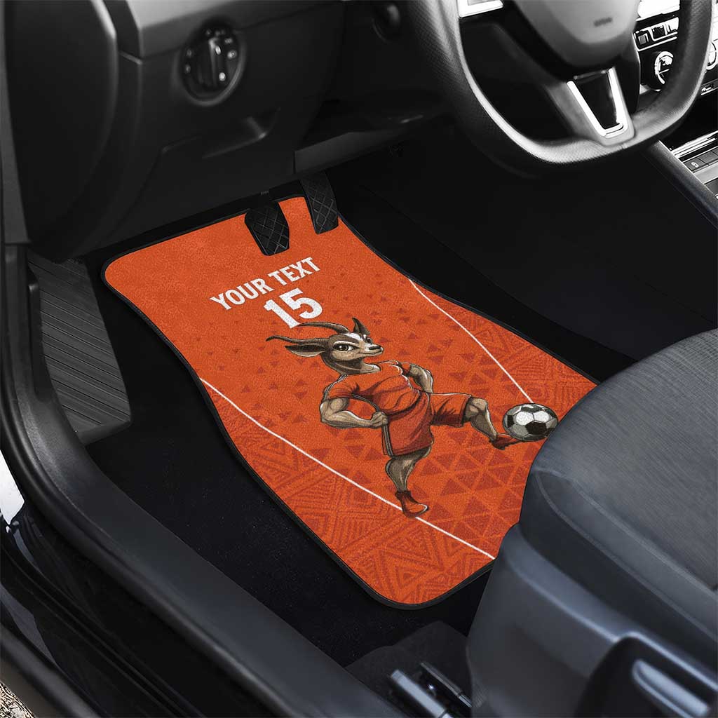 Custom Niger Football Car Mats Allez les Menas On Va Gagner