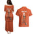 Custom Niger Football Couples Matching Puletasi and Hawaiian Shirt Allez les Menas On Va Gagner