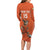 Custom Niger Football Family Matching Long Sleeve Bodycon Dress and Hawaiian Shirt Allez les Menas On Va Gagner