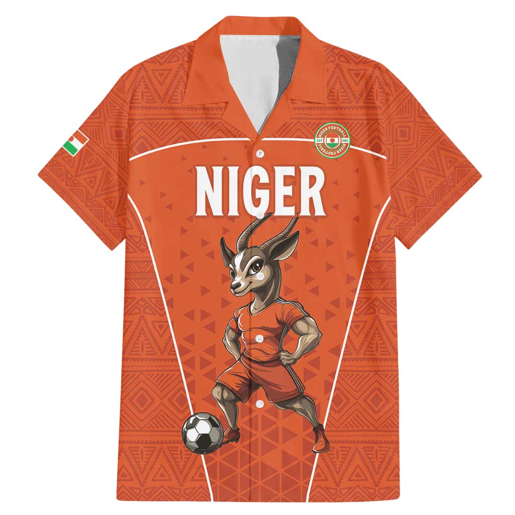 Custom Niger Football Family Matching Mermaid Dress and Hawaiian Shirt Allez les Menas On Va Gagner