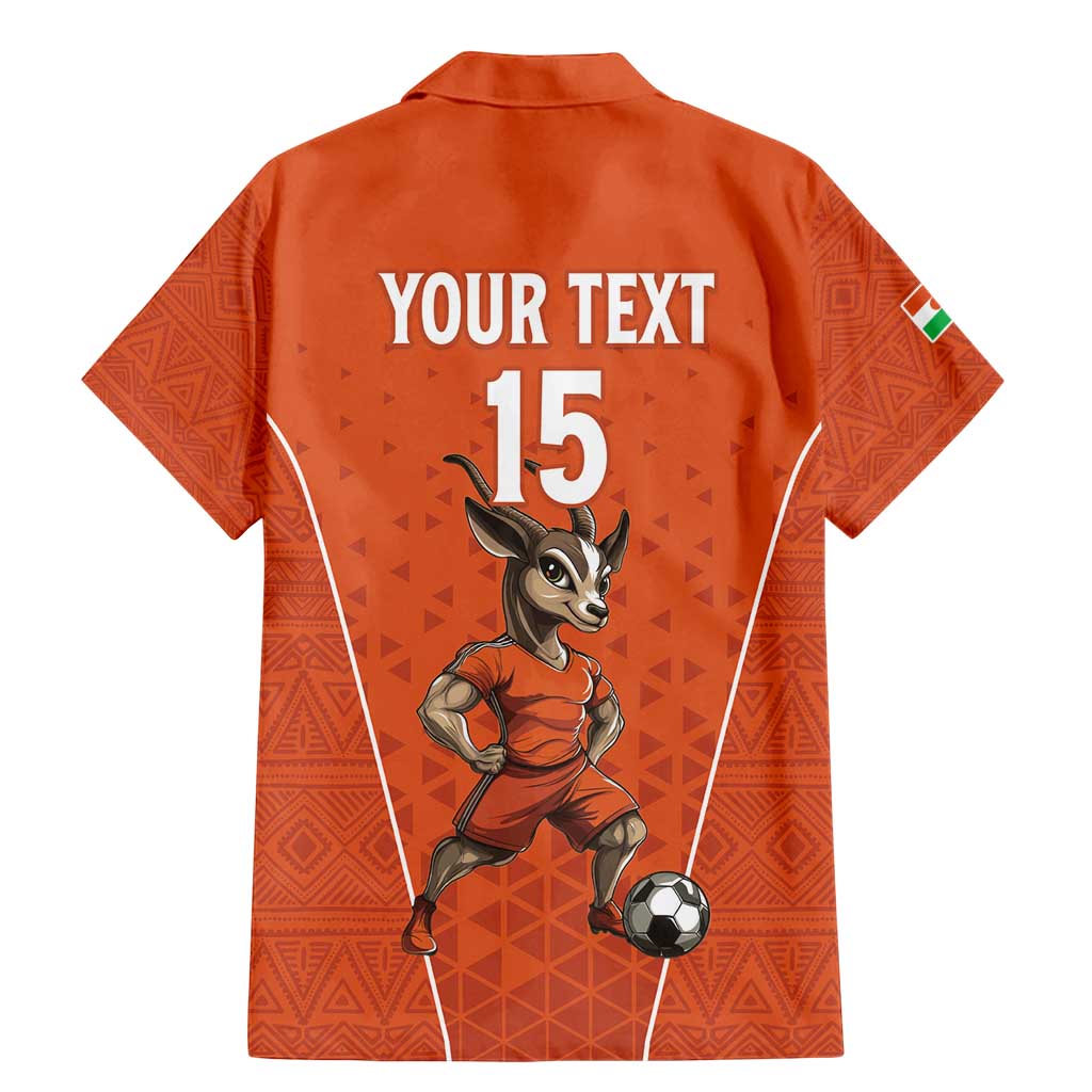 Custom Niger Football Family Matching Mermaid Dress and Hawaiian Shirt Allez les Menas On Va Gagner