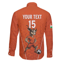 Custom Niger Football Family Matching Off The Shoulder Long Sleeve Dress and Hawaiian Shirt Allez les Menas On Va Gagner