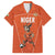 Custom Niger Football Family Matching Off Shoulder Maxi Dress and Hawaiian Shirt Allez les Menas On Va Gagner