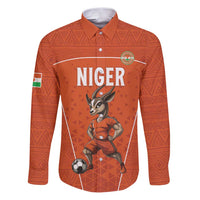 Custom Niger Football Family Matching Puletasi and Hawaiian Shirt Allez les Menas On Va Gagner