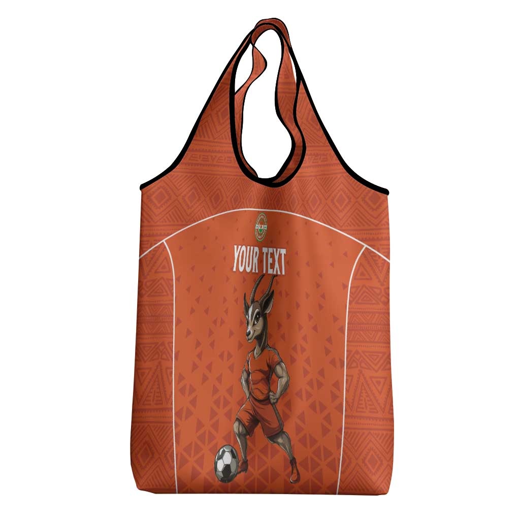 Custom Niger Football Grocery Bag Allez les Menas On Va Gagner