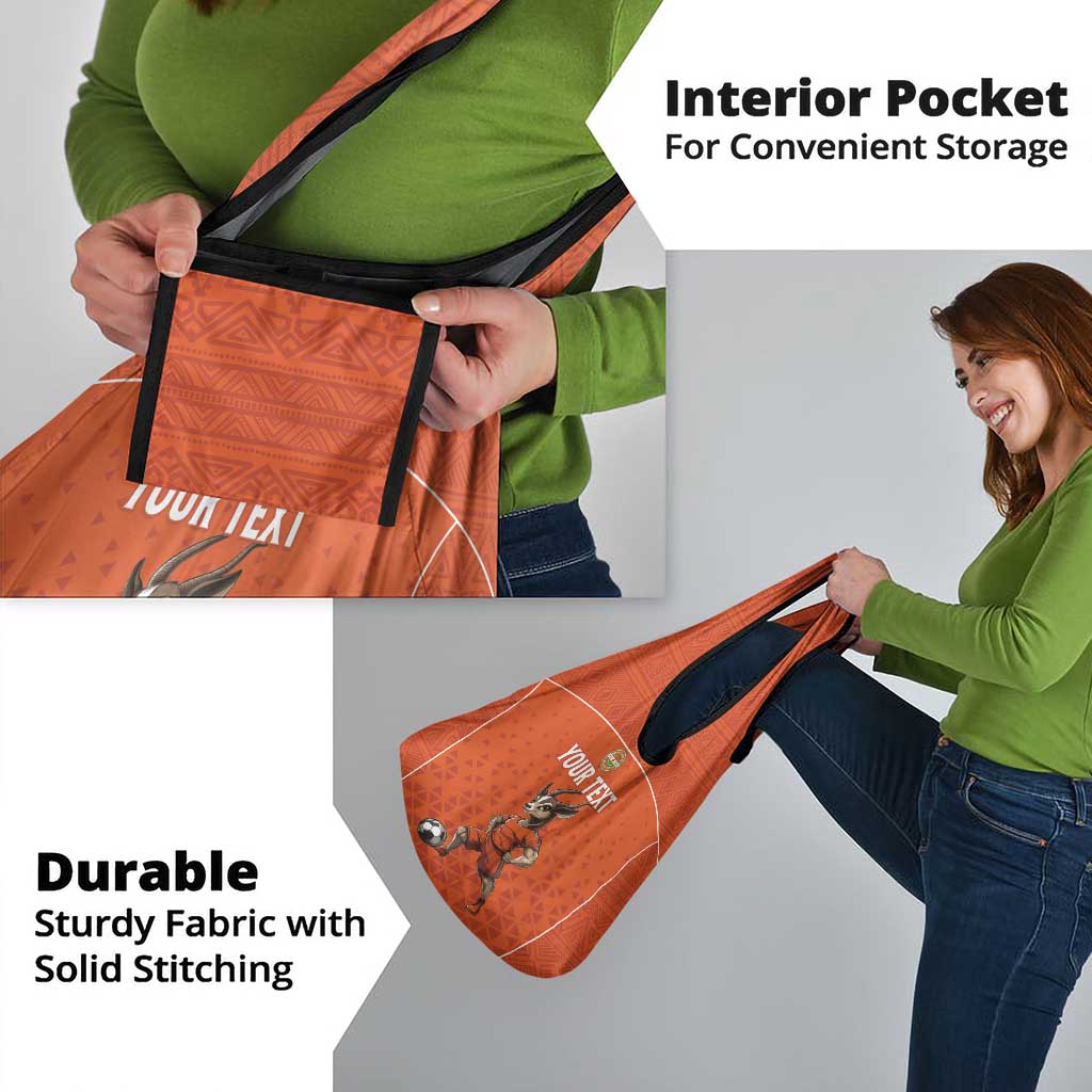 Custom Niger Football Grocery Bag Allez les Menas On Va Gagner