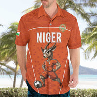 Custom Niger Football Hawaiian Shirt Allez les Menas On Va Gagner