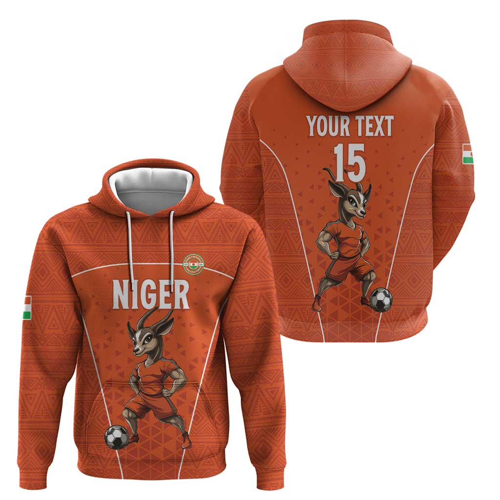 Custom Niger Football Hoodie Allez les Menas On Va Gagner