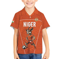 Custom Niger Football Kid Hawaiian Shirt Allez les Menas On Va Gagner