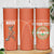 Custom Niger Football Skinny Tumbler Allez les Menas On Va Gagner