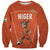 Custom Niger Football Sweatshirt Allez les Menas On Va Gagner