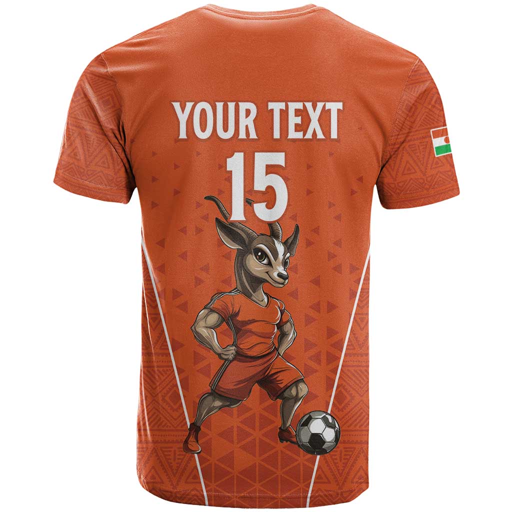 Custom Niger Football T Shirt Allez les Menas On Va Gagner