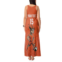 Custom Niger Football Tank Maxi Dress Allez les Menas On Va Gagner