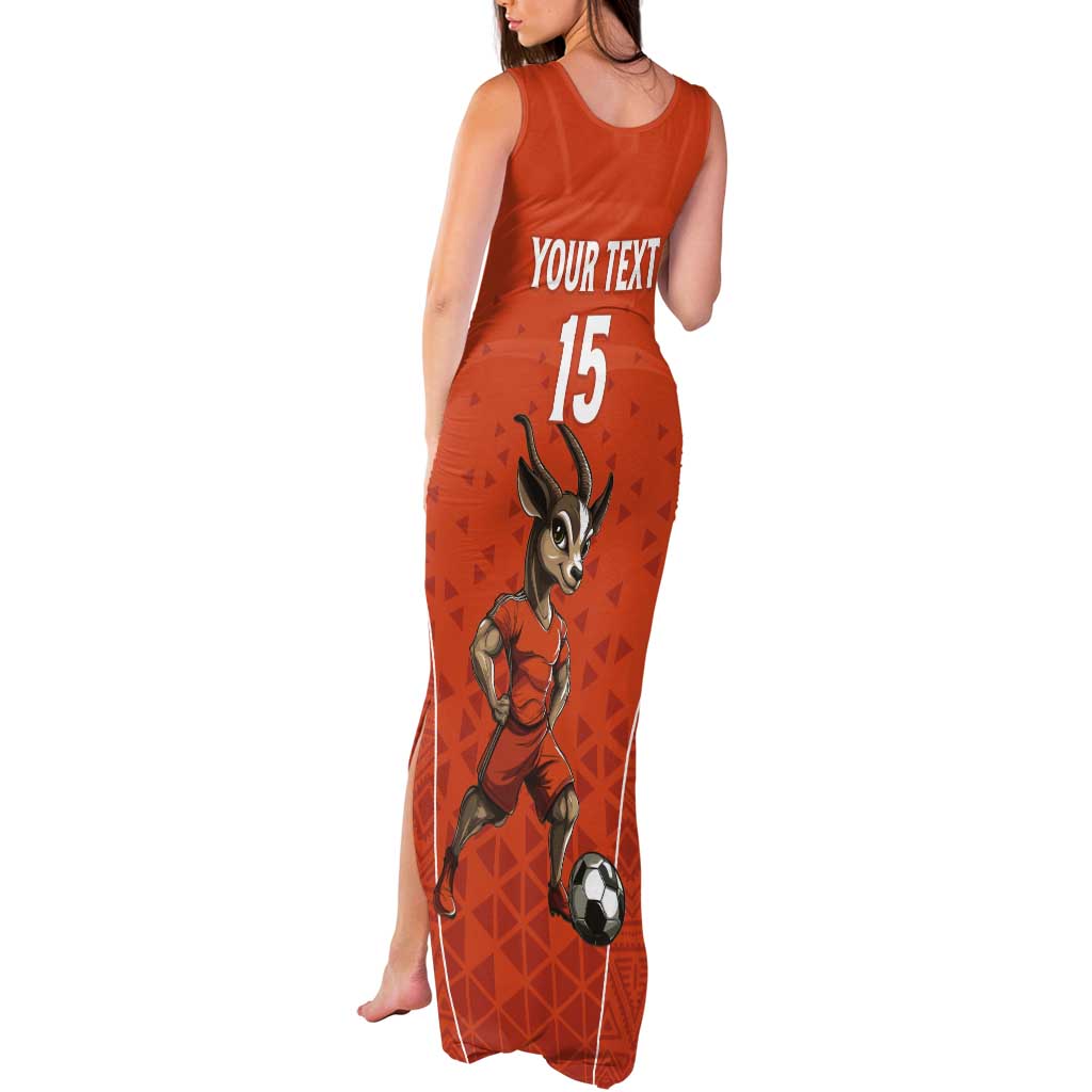Custom Niger Football Tank Maxi Dress Allez les Menas On Va Gagner