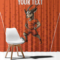 Custom Niger Football Window Curtain Allez les Menas On Va Gagner