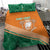 Ivory Coast Rugby Custom Bedding Set Allez Les Elephants