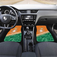 Ivory Coast Rugby Custom Car Mats Allez Les Elephants