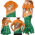 Ivory Coast Rugby Custom Family Matching Mermaid Dress and Hawaiian Shirt Allez Les Elephants