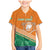 Ivory Coast Rugby Custom Family Matching Mermaid Dress and Hawaiian Shirt Allez Les Elephants