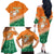 Ivory Coast Rugby Custom Family Matching Off The Shoulder Long Sleeve Dress and Hawaiian Shirt Allez Les Elephants