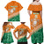 Ivory Coast Rugby Custom Family Matching Off Shoulder Maxi Dress and Hawaiian Shirt Allez Les Elephants