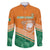 Ivory Coast Rugby Custom Family Matching Short Sleeve Bodycon Dress and Hawaiian Shirt Allez Les Elephants