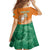Ivory Coast Rugby Custom Family Matching Summer Maxi Dress and Hawaiian Shirt Allez Les Elephants