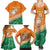 Ivory Coast Rugby Custom Family Matching Summer Maxi Dress and Hawaiian Shirt Allez Les Elephants