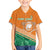 Ivory Coast Rugby Custom Family Matching Summer Maxi Dress and Hawaiian Shirt Allez Les Elephants