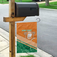 Ivory Coast Rugby Custom Garden Flag Allez Les Elephants