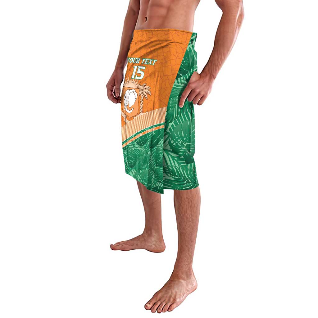 Ivory Coast Rugby Custom Lavalava Allez Les Elephants