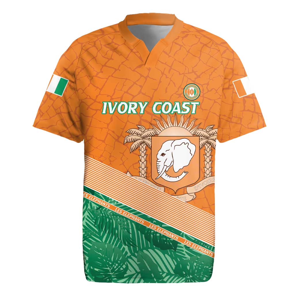 Ivory Coast Rugby Custom Rugby Jersey Allez Les Elephants