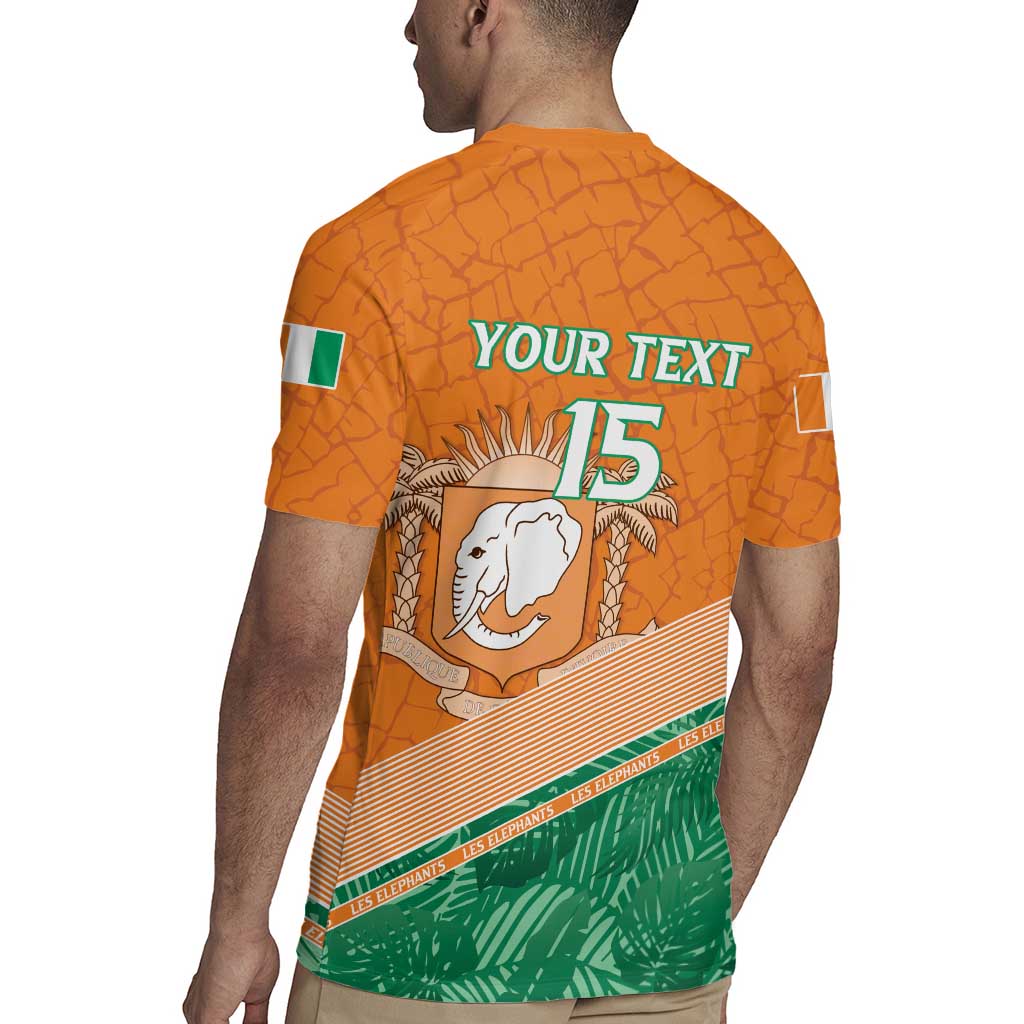 Ivory Coast Rugby Custom Rugby Jersey Allez Les Elephants