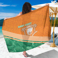 Ivory Coast Rugby Custom Sarong Allez Les Elephants