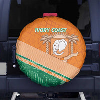 Ivory Coast Rugby Custom Spare Tire Cover Allez Les Elephants