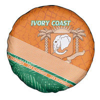 Ivory Coast Rugby Custom Spare Tire Cover Allez Les Elephants