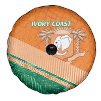 Ivory Coast Rugby Custom Spare Tire Cover Allez Les Elephants