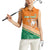 Ivory Coast Rugby Custom Women Sleeveless Polo Shirt Allez Les Elephants