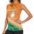 Ivory Coast Rugby Custom Women Sleeveless Polo Shirt Allez Les Elephants