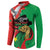 Traore Burkina Faso Button Sweatshirt I Stand With Traore