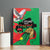 Traore Burkina Faso Canvas Wall Art I Stand With Traore