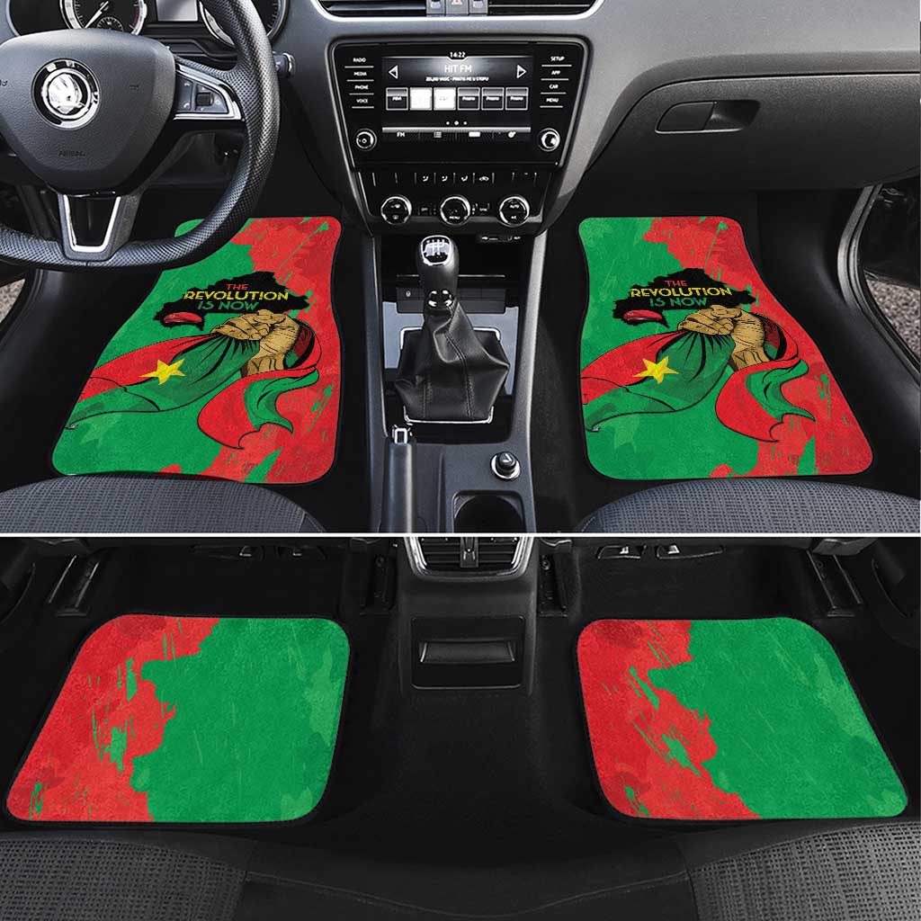 Traore Burkina Faso Car Mats I Stand With Traore