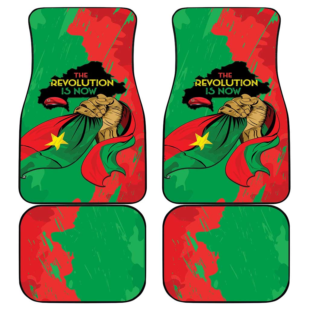 Traore Burkina Faso Car Mats I Stand With Traore