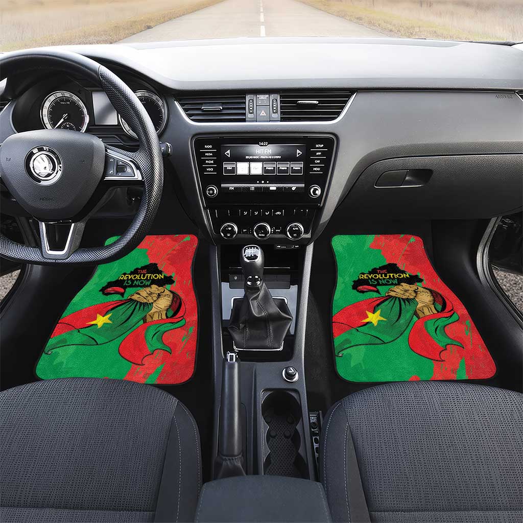 Traore Burkina Faso Car Mats I Stand With Traore