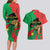 Traore Burkina Faso Couples Matching Long Sleeve Bodycon Dress and Hawaiian Shirt I Stand With Traore